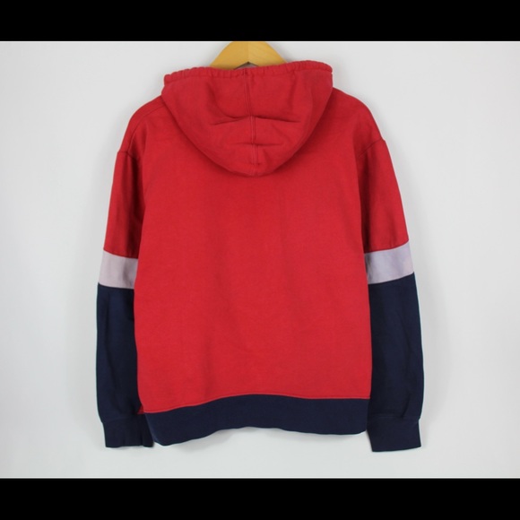 Vintage 90s Fila Striped Hoodie - Picture 3 of 3